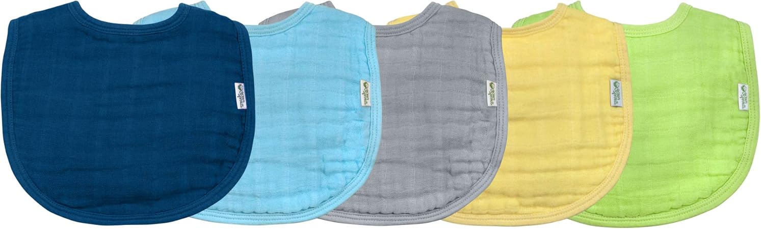 green sprouts organic muslin bibs