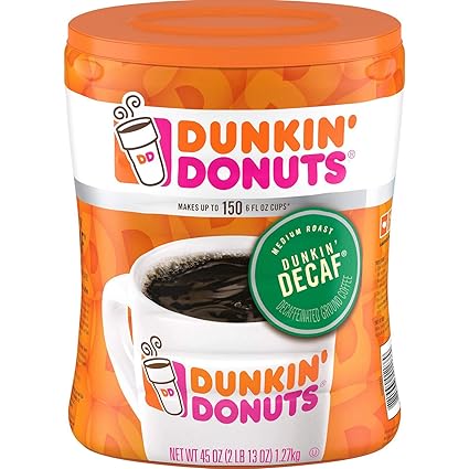 Dunkin' Donuts Decaffeinated Ground 