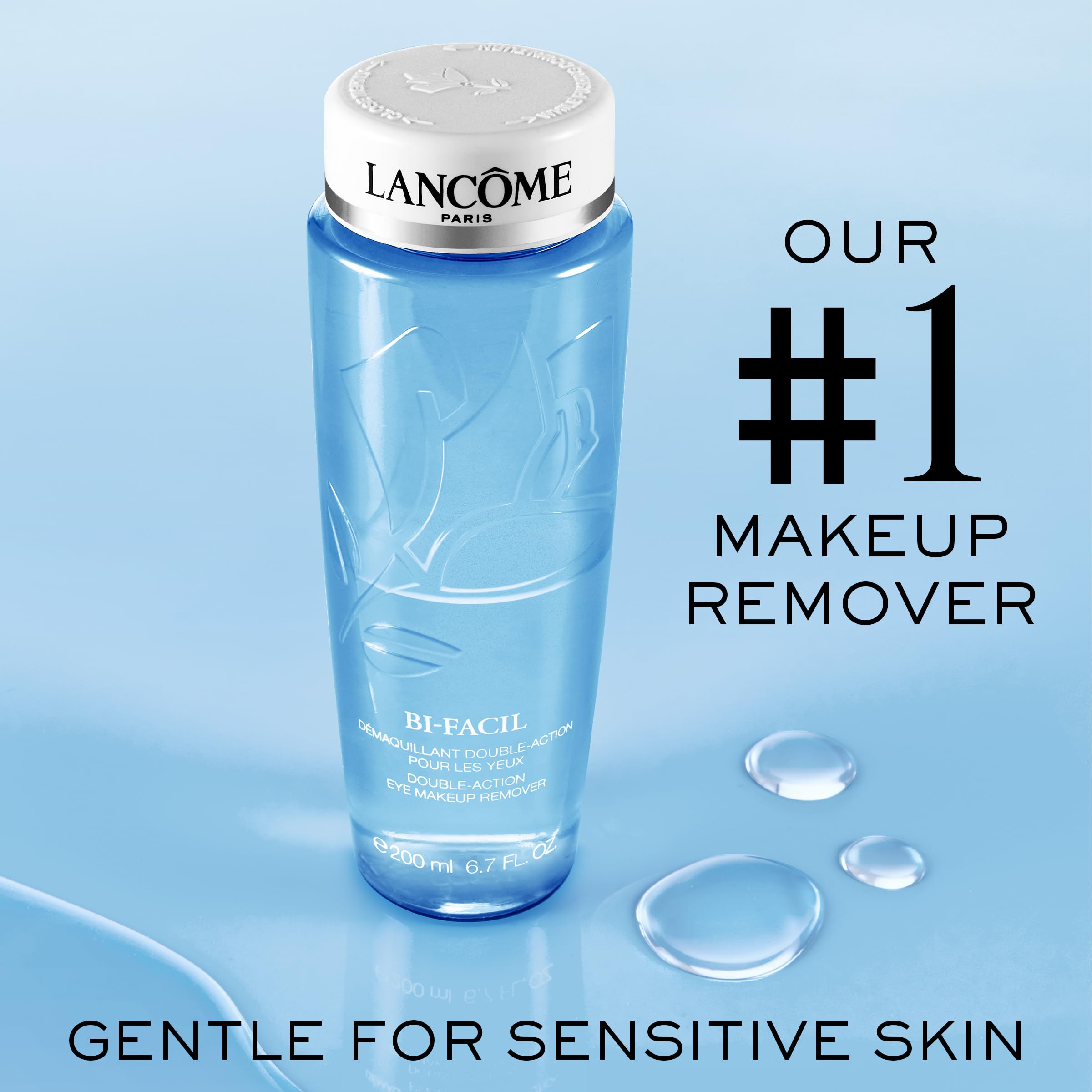Lancôme Bi-Facil Double Action Eye Makeup Remover | Waterproof Makeup Remover for All Skin Types & Sensitive Eyes | Gentle, Non-Greasy Formula with Bi-Phase Technology