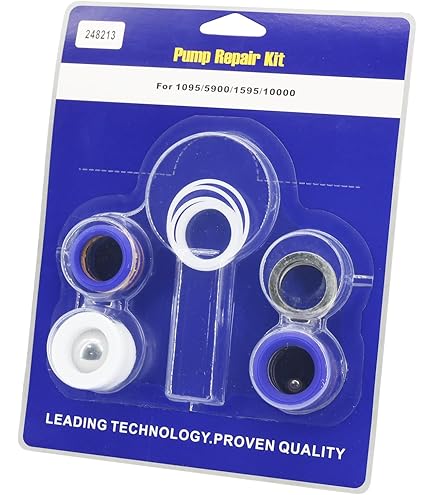 Homhelar 248213 Pump Repair Packing Kit For Graco Ultra Max II 1095 1595 GMax 5900 Aftermarket Airless Paint Sprayer Accesories