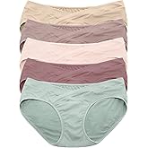 Kindred Bravely Under the Belly Bikini Maternity Underwear for Women and Postpartum Underwear 5 Pack