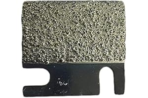 Diamabrush By Malish ZMSTBLD25R10 Coatings/Mastic Removal Replacement Blades Counter Clockwise for 16-inch and 19-inch Tools, 25 Grit, 10 Blades