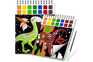 Livres de peinture à l'eau pour les activités des tout-petits, ensemble de peinture à l'aquarelle pour enfants de 3 à 8 ans, 