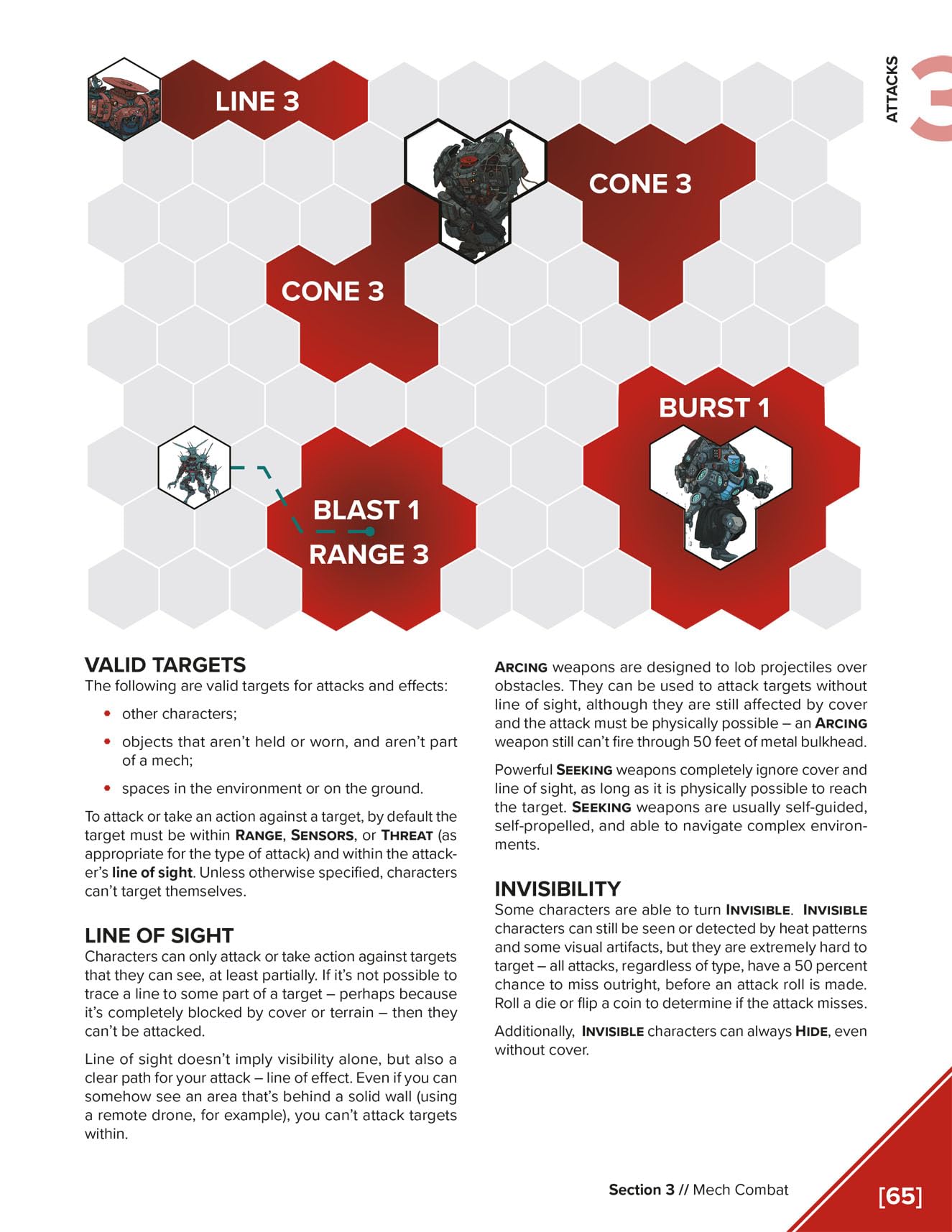 Lancer TTRPG Core Rulebook Lancer TTRPG Core Rulebook Hardcover