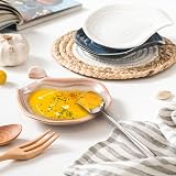 Pretty Jolly Ceramic Spoon Rest Set of 3 Dune Shape Dishwasher Safe view 5