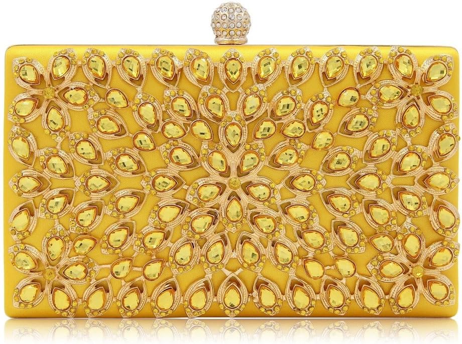 light yellow clutch bag