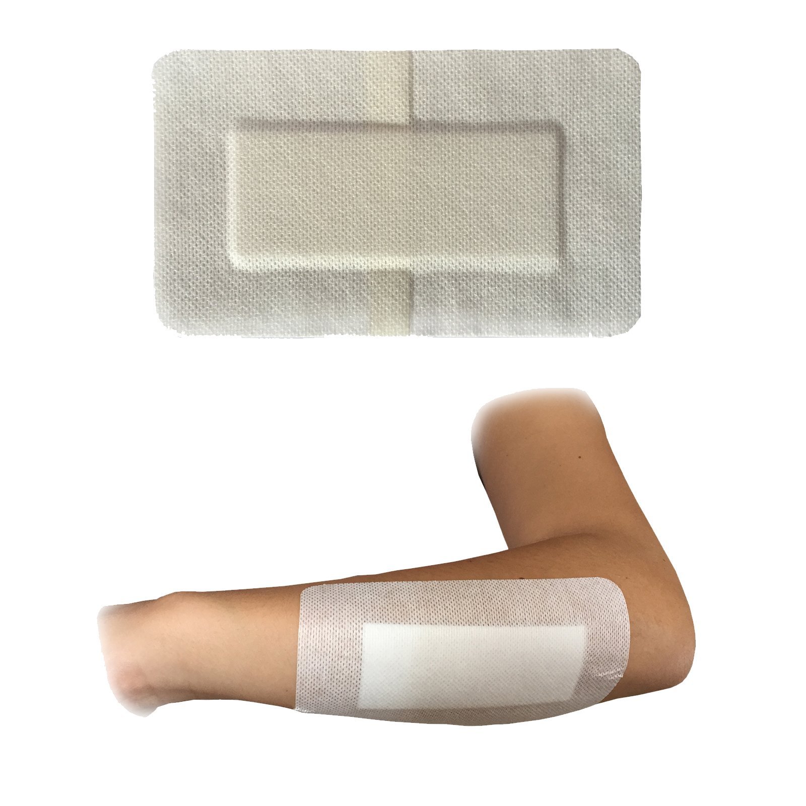 25 X STEROPORE 9.0CM X 15.0CM PREMIUM MEDICAL GRADE 100% STERILE LARGE WOUND CUT BURN DRESSINGS PLASTERS WHITE