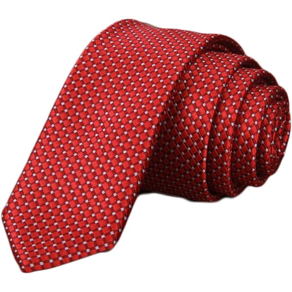 HUGO BOSS TIE CRAVATTA 100 % SILK SETA Italy classic rosso