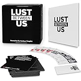 BAD FOXXX Lust Between Us - Couples Game for Adults - 256 Inclusive Conversation Cards with a Secret Voting Twist for Memorable Date Nights and Valentine's Day to Spice Relationships Up