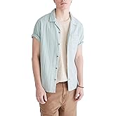AEROPOSTALE Men's Woven Button Down Short Sleeve Shirt