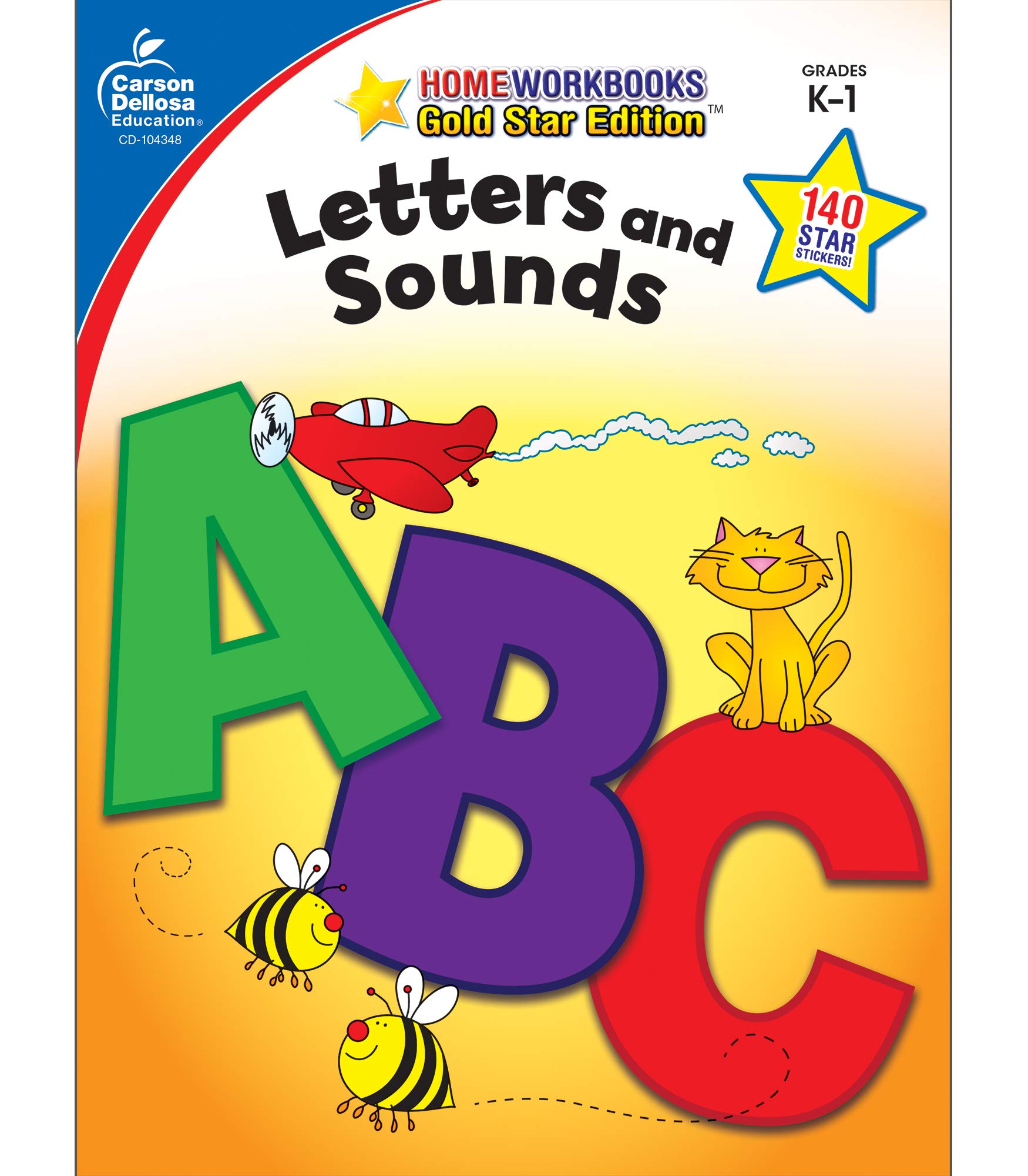 Letters And Sounds Grades K 1 Home Workbooks Carson Dellosa Publishing 0044222204556 Amazon Com Books