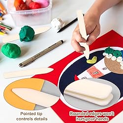20 Pack Bone Folder Tool, Plastic Bone Folder
