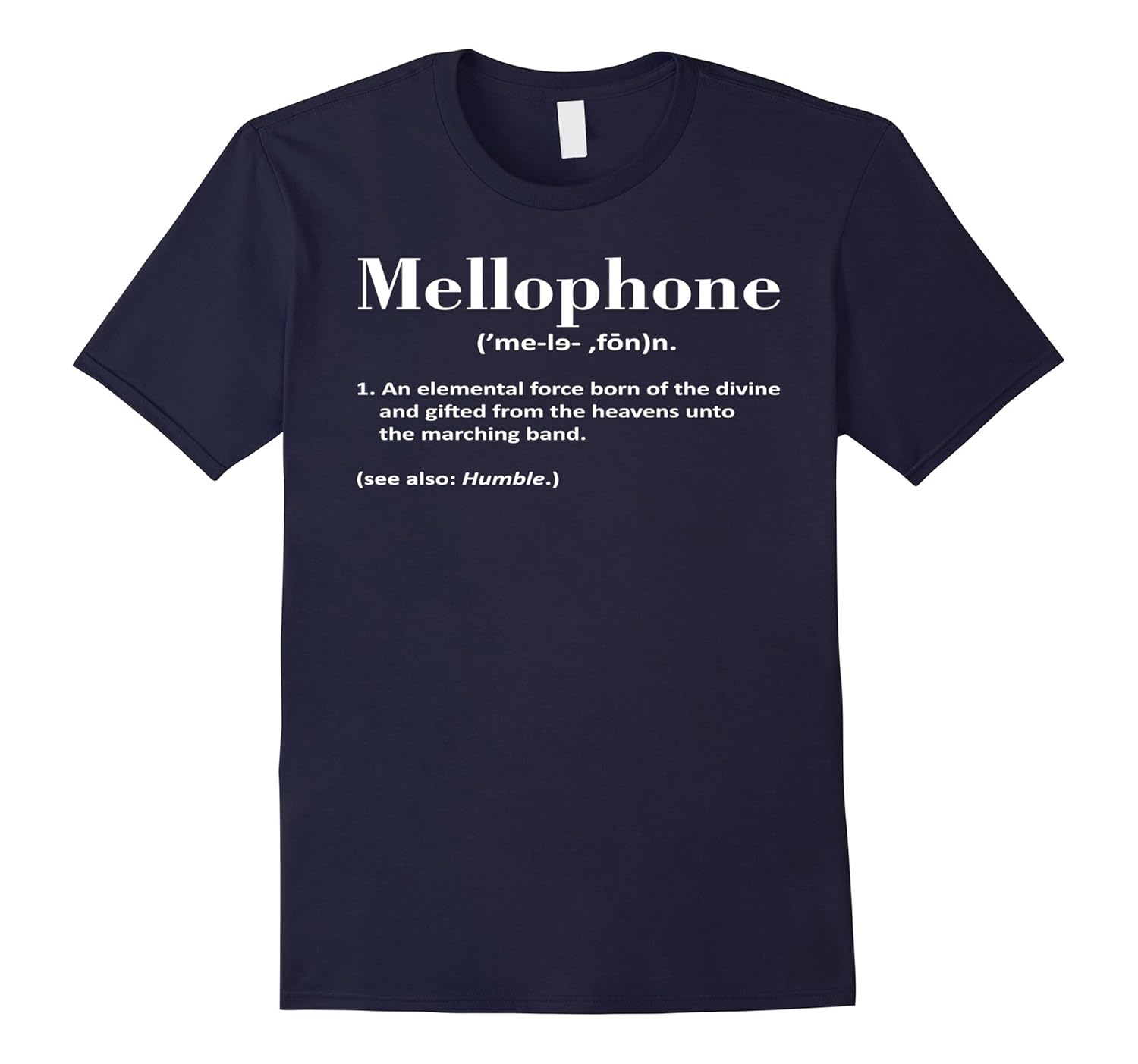 Mellophone Definition Marching Band Funny T Shirt-ANZ