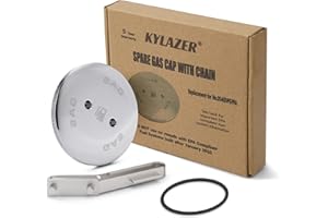 KYLAZER Boat gas cap replacement part, suitable for the marine air cap cover of Peko 0540DPG99A, including valve cap key, applicable to ships, suitable for 1-1/2 angle ventilation filling port.