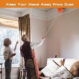 Lomida Microfiber Duster Set with 100 Inch Telescoping Extension Pole view 6
