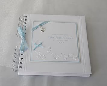 personalised baby boy photo album