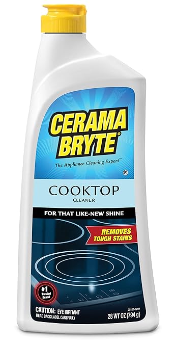 Cerama Bryte Ceramic Cooktop Cleaner 28 Oz Amazon In Home Kitchen