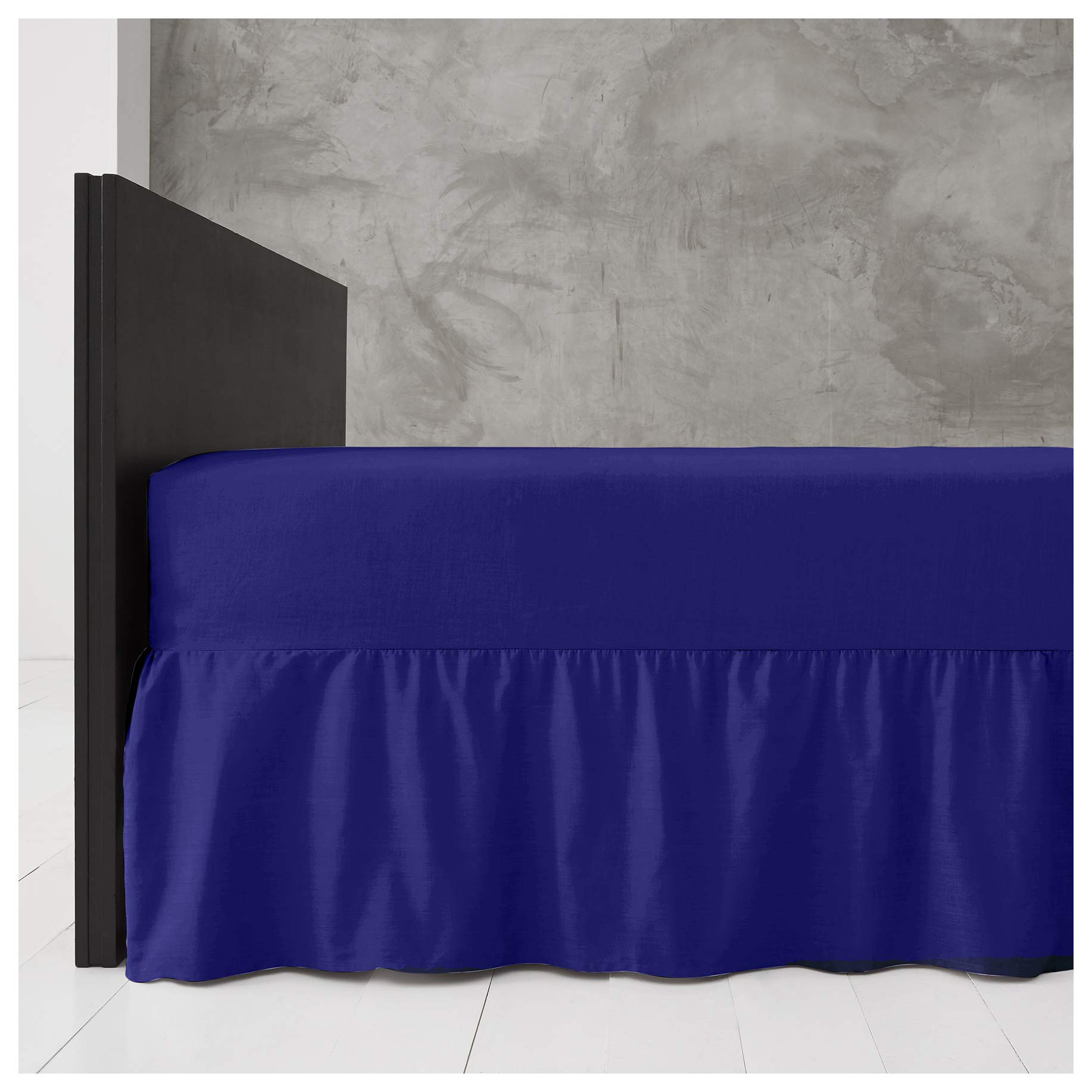 GC GAVENO CAVAILIA Valance Sheet, Polyester-Cotton, Royal Blue, King