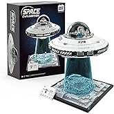 UNCLE BRICK Space UFO Spaceship Building Sets, Galaxy Interstellar Spaceship Sets,Collection Creative Star Spaceship Building Kit for Animation Fans,for Boys and Gril Age 8-12