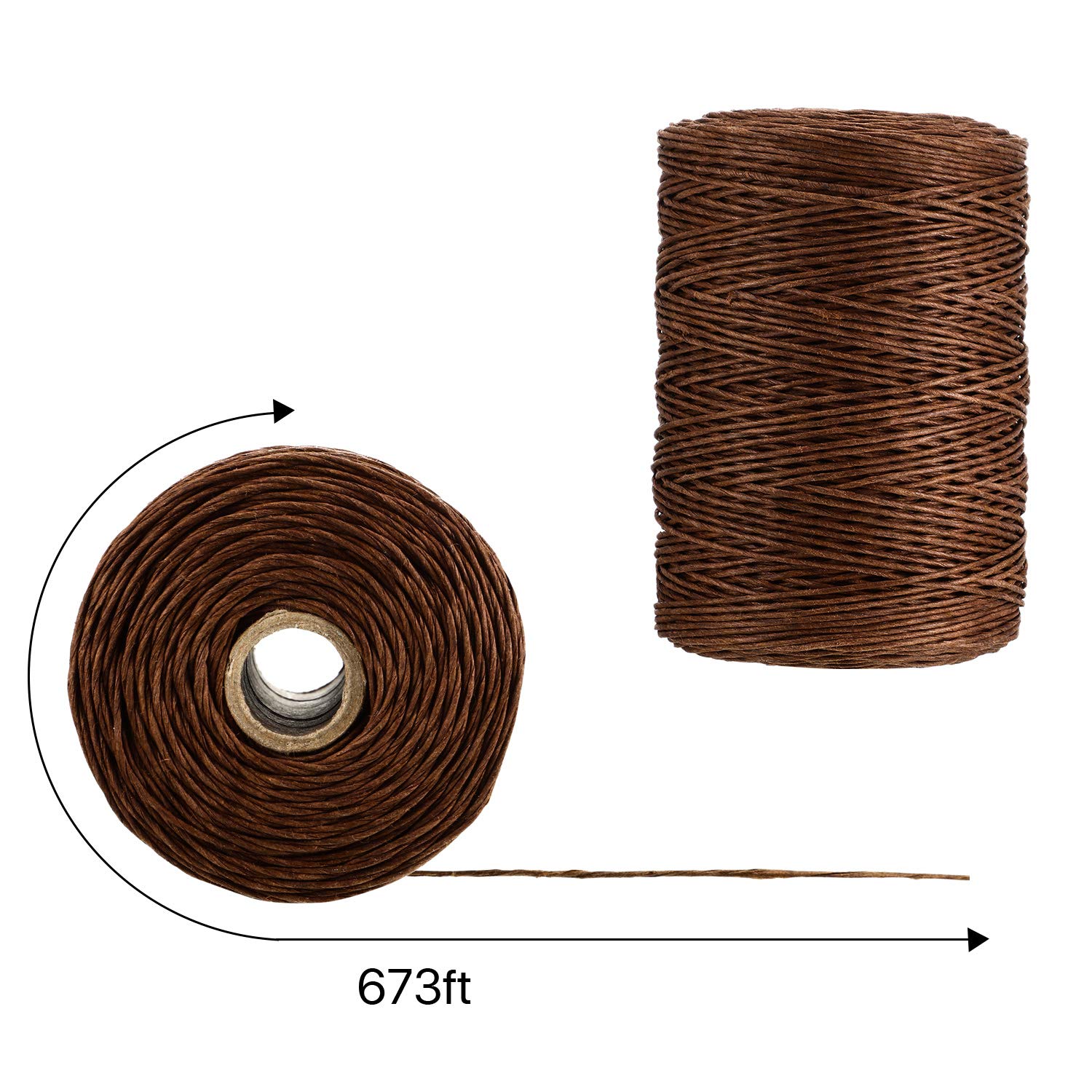 Syhood Floral Vine Bind Wire Rustic Wrapping Wire for Flower Bouquets(Brown)