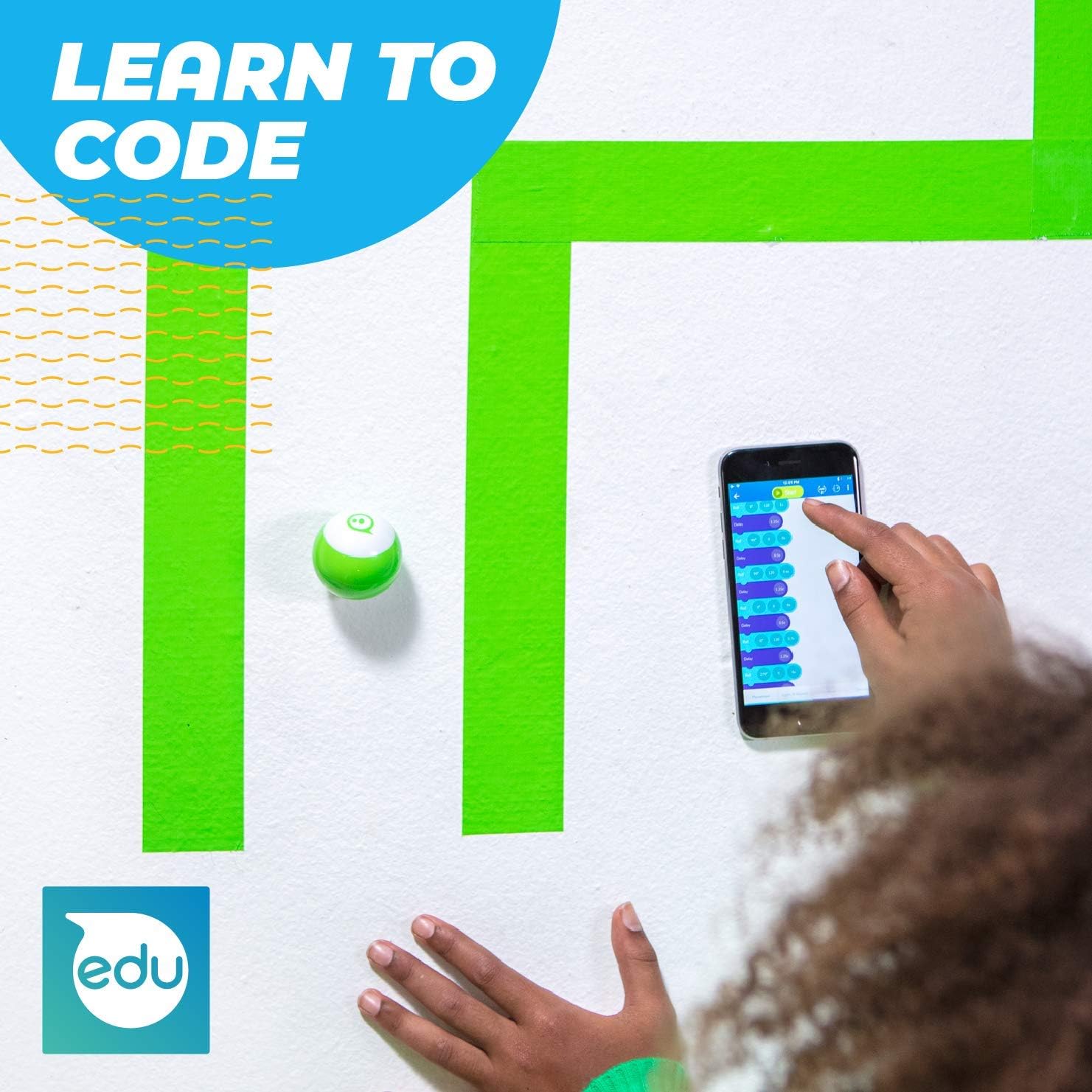 Sphero Mini Red Coding Robot Ball for Kids, 1.5 Inch - Image 5