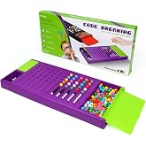 Jixin Xyzhi Game Code Breaking Family Board Game Code Breakers STEM Game Brain Exercise Logic Development Toys for Kids Ages 8 + and Adults Purple&hellip;