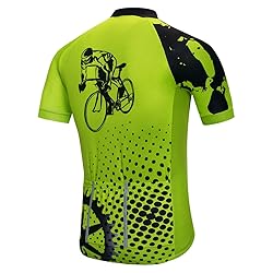 Cycling Jerseys Men Breathable Short Sleeve Biking