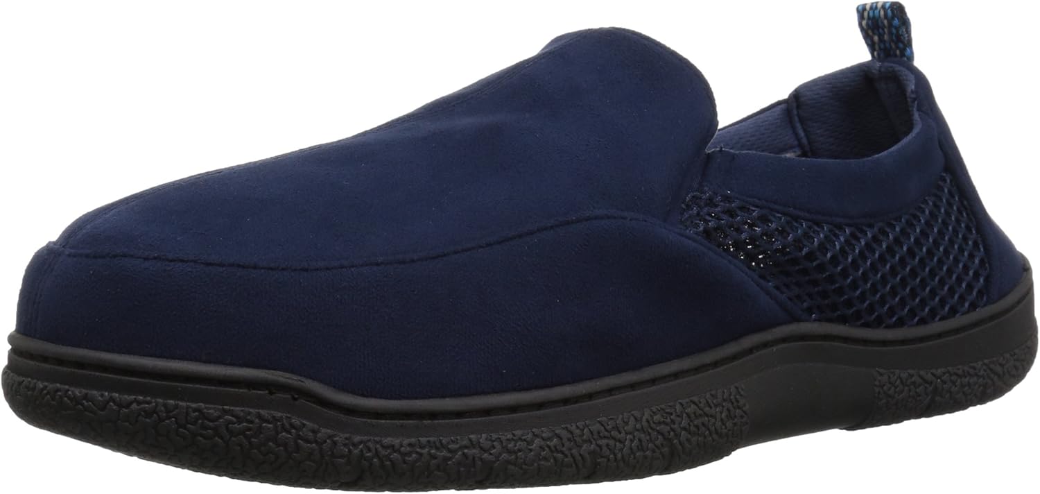wide fit moccasin slippers