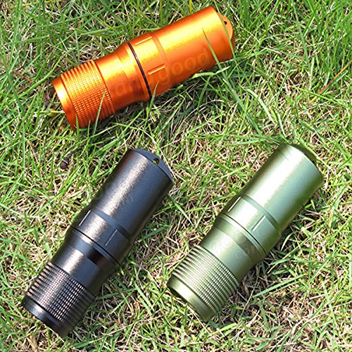 Camping & Hiking Tool - Outdoor Survival Waterproof Pill Aluminum Seal Canister Emergency Container - Rainproof Contraceptive Lawsuit Raincoat Oral Suit Tight Instance Lozenge Example - 1PCs - Thumbnail 5