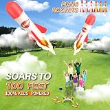 TODARRUN Space Rocket Launcher Toys for Kids Age 3+ Outdoor Game view 2