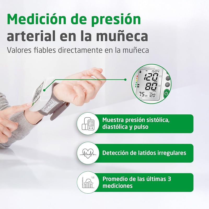 BW 315 tensiómetro de muñeca, medidor de tensión arterial