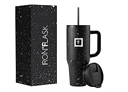 IRON °FLASK Co-Pilot Insulated Mug w/Straw & Flip
