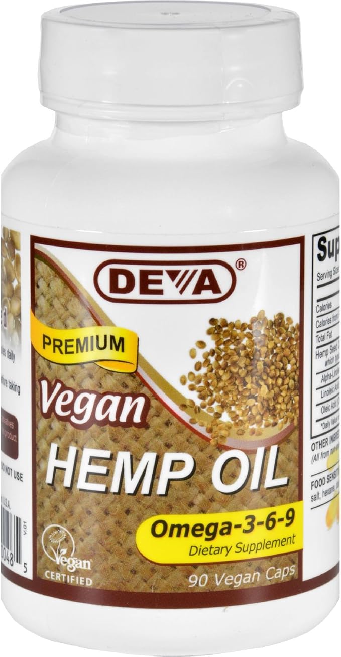 Devan Vegan Hemp Oil Vitamins