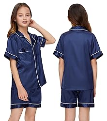 ALHAVONE Kids Girl Pajama Set with Headband