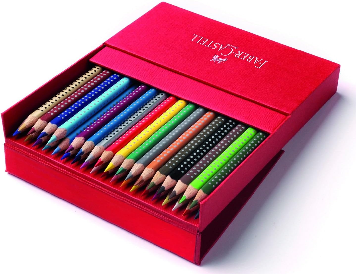 Faber castell - estuche 36 lapices color grip: Amazon.es: Oficina y papelería