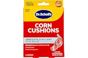 Dr. Scholl's CORN CUSHION with Duragel Technology, 6ct // Cushioning Protection against Shoe Pressure and Friction that Fits 
