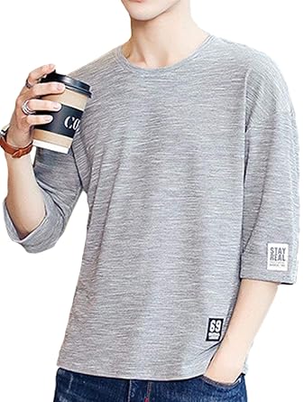 Amazon アルトコロニー シンプル 七分袖 五分袖 Tシャツ ロンt