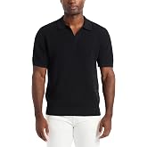 Robert Graham Men's Macombs Sweater Knit Premium Jacquard Short-Sleeve Polo, Classic-fit for Dress &amp; Casual Wear
