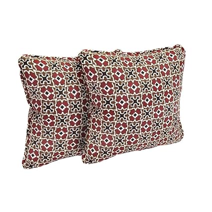 Amazon Com Fall River Red Outdoor Throw Pillow 2 Pack Home