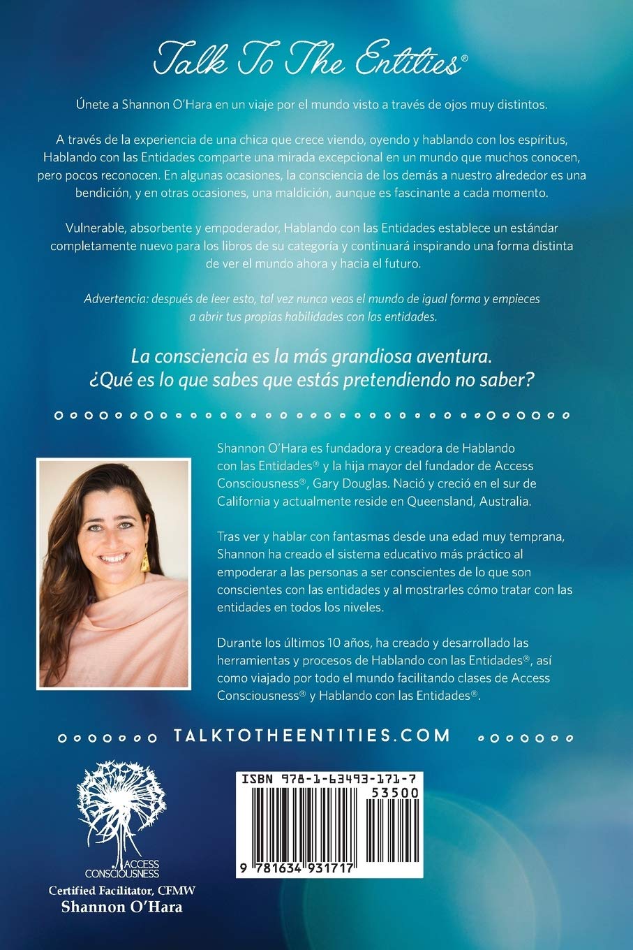 Hablando Con Las Entidades Talk To The Entities Spanish Spanish Edition O Hara Shannon 9781634931717 Amazon Com Books