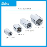 Blue Spot Tools 02078 Adaptor Set Chrome Vanadium 4 Piece Socket Retainer view 4
