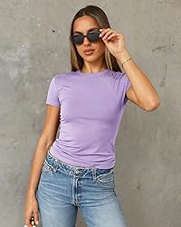 Abardsion Women's Casual Basic Going Out Crop Tops