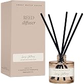 Sweet Water Decor Luxury Getaway Reed Diffuser &ndash; Hotel Scent Diffuser with Long-Lasting Premium Fragrance of Leather, Iris, Sandalwood for 4 Months &ndash; Ideal for Home Decor