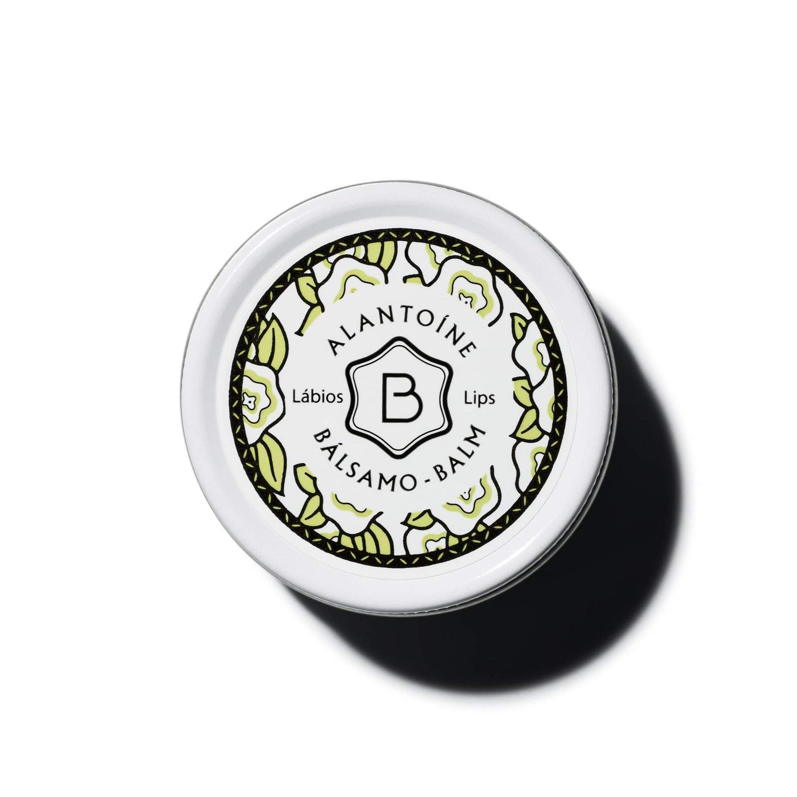 Benamôr - Alantoíne Lip Balm with Allantoin, Shea Butter, Beeswax, Coconut, Sweet Almond - Delicious Lemon Scent, 99% Natural Ingredients - Paraben Free - 12 g Jar