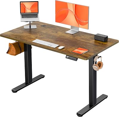 ErGear Electric Standing Desk 120x60cm 4 Memory Panel Sit Stand