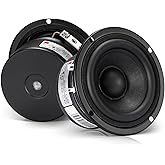 Facmogu 3 inch Tweeter Speakers HiFi Full Range Woofer Loudspeaker, 2 PCS 4 Ohm Anti-Magnetic Speakers for 2.0/2.1 Boom Box S