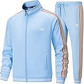 W JIANWANG Track Suits for Men Set Jogging Tracksuit Mens Sweatsuits Workout Running Sports Jogger Sweat Suits Outfits