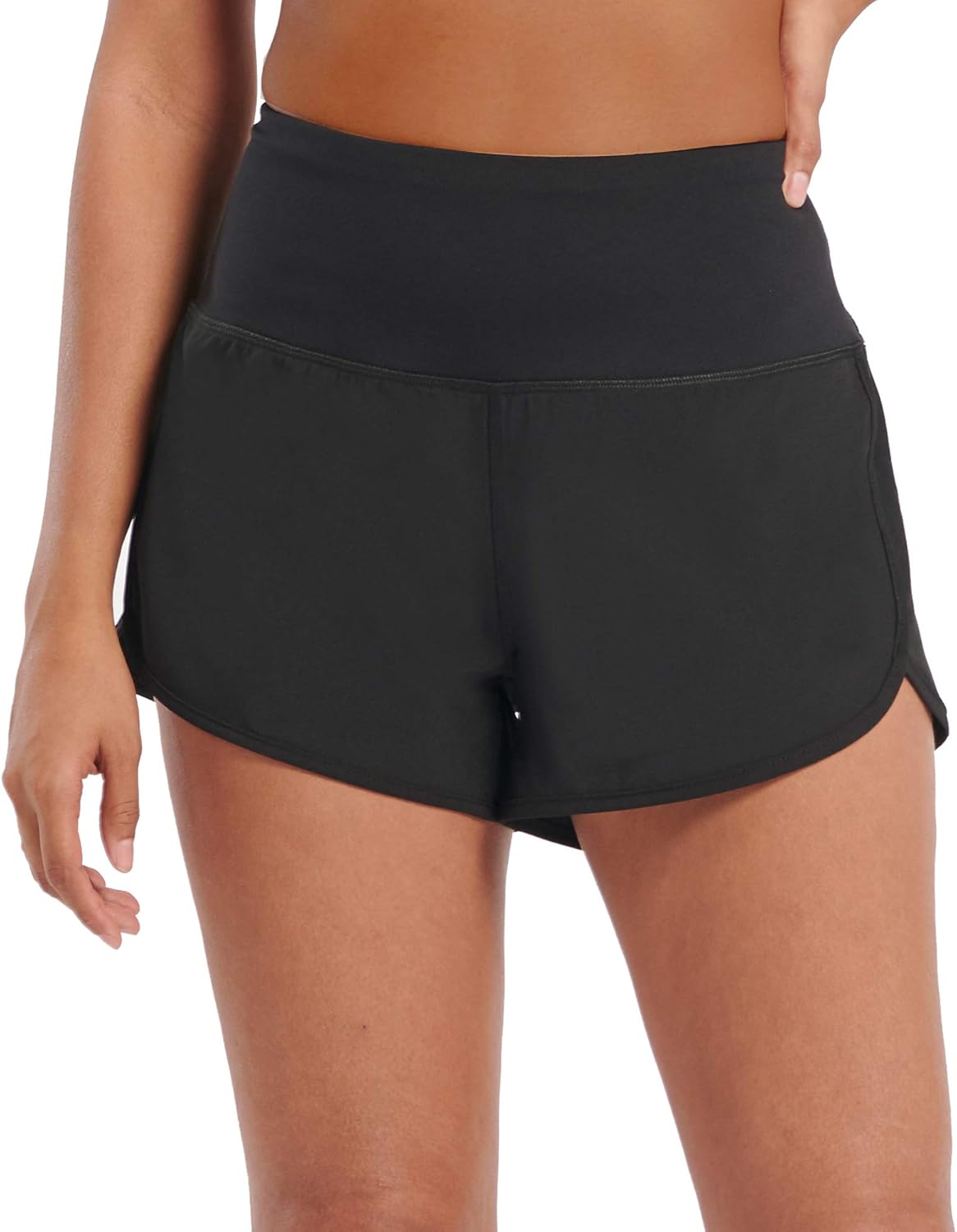 Workout Shorts for Women Active Wear Yoga Running Athletic Shorts Built in Underwear: Clothing