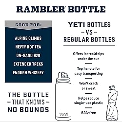 YETI Rambler 26 oz Bottle, Vacuum