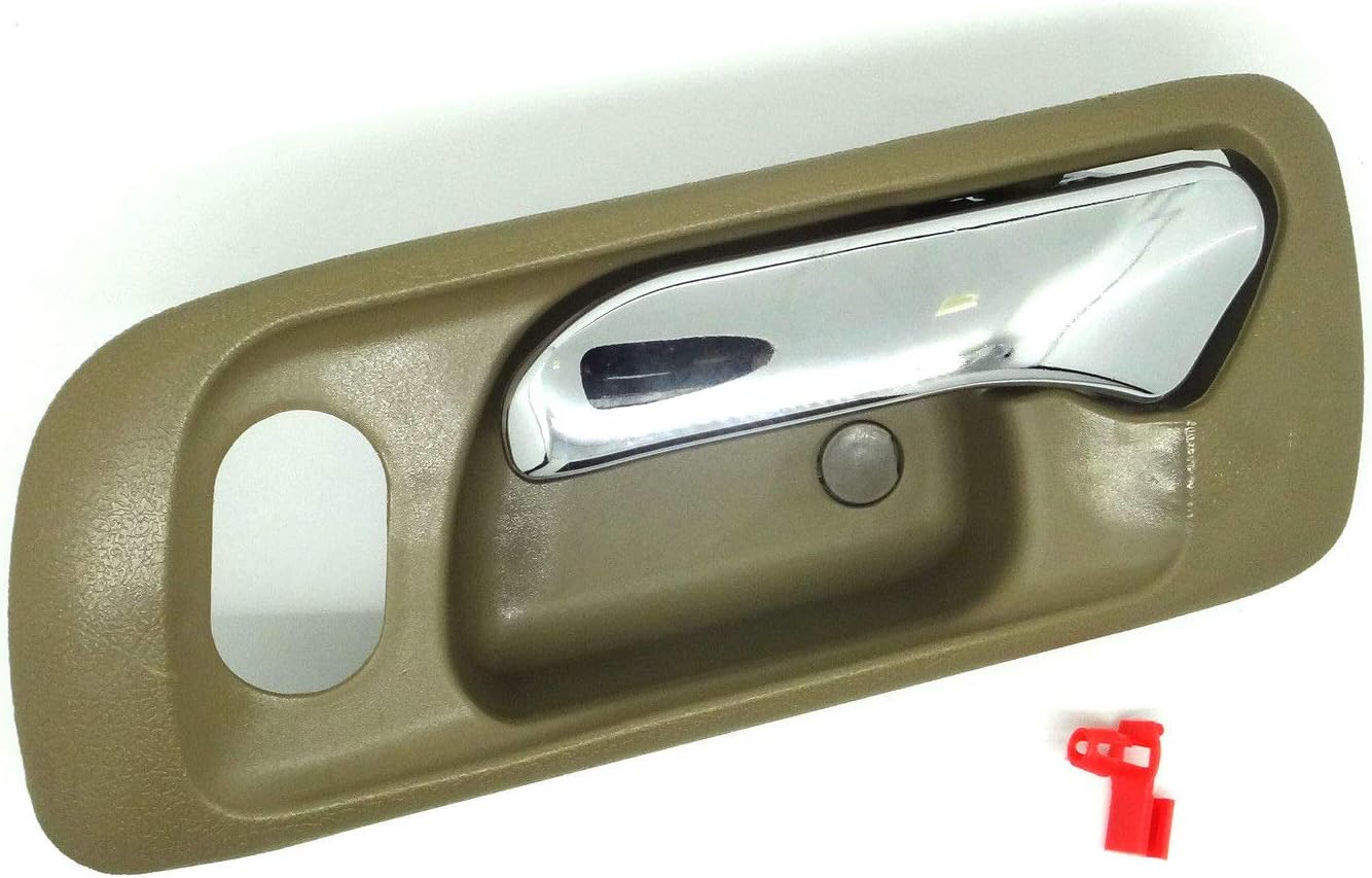 AMSAMOTION For Interior Door Handle For 98-2002 Honda Accord 99-2004 Odyssey Front Left Plastic 72165S84A01ZC HO1352118 11465850 98-2002 Honda Accord DX 4Cyl 2.3L Door Handle